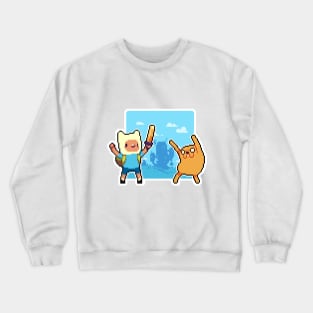 Finn and Jake Crewneck Sweatshirt